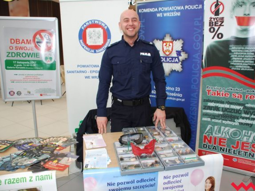 Akcja profilaktyczna w Galerii Karuzela pod hasłem - Dbam o swoje zdrowie