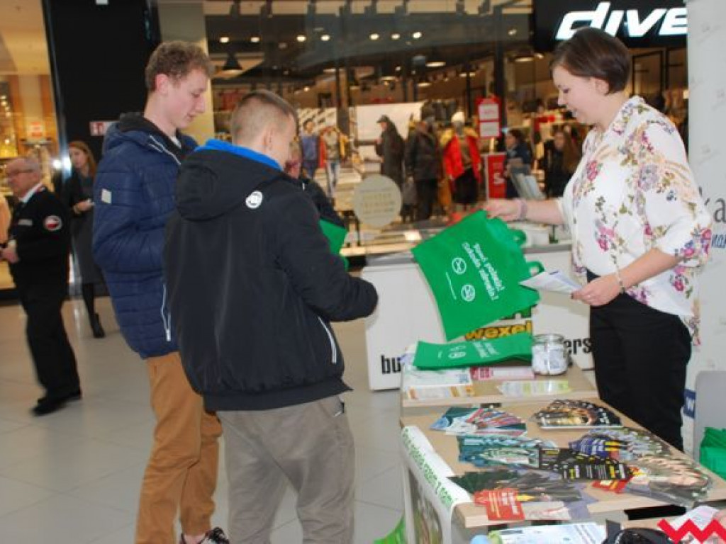 Akcja profilaktyczna w Galerii Karuzela pod hasłem - Dbam o swoje zdrowie