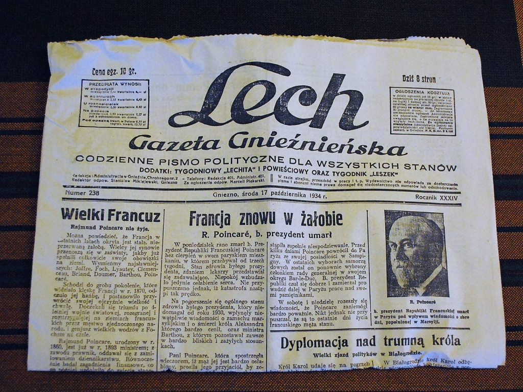 List z przeszłości na kościelnej wieży