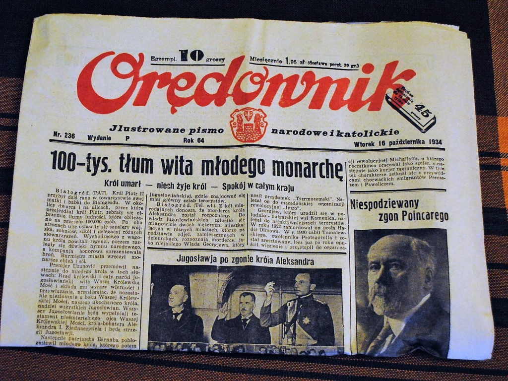 List z przeszłości na kościelnej wieży