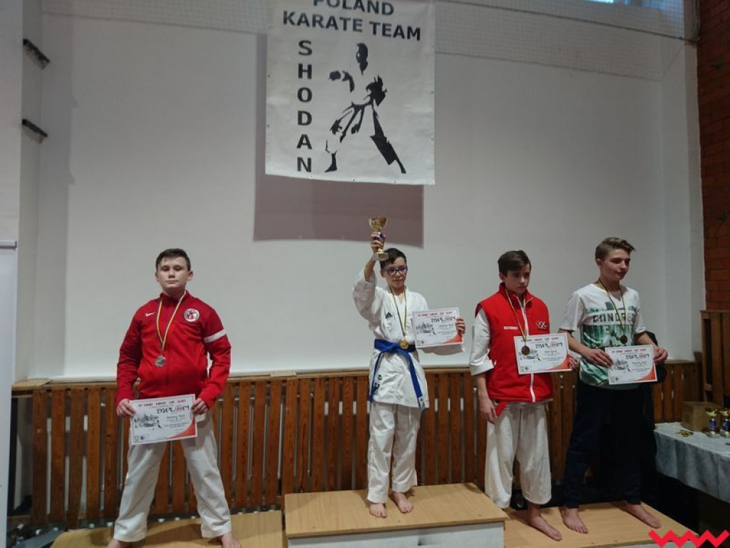 Kolejny dobry turniejowy występ zawodników Wrzesińskiego Klubu Karate (galeria)