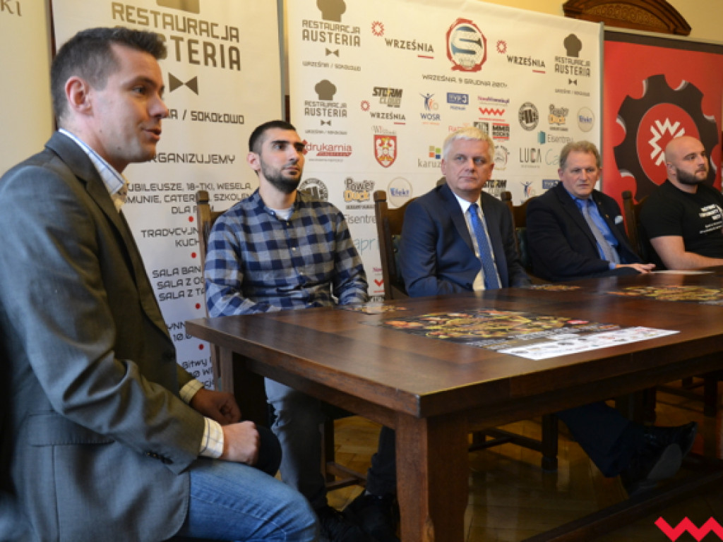Coraz bliżej gali MMA. Wydarzenie wspierają burmistrz i starosta