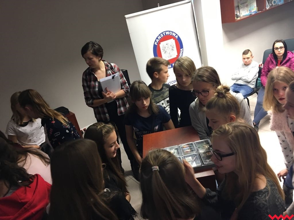 Spotkanie profilaktyczne dla młodzieży z policjantami