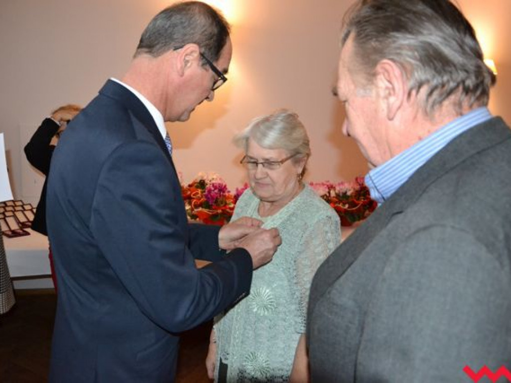 50 lat małżeństwa za nimi! Wśród odznaczonych były dyrektor wrzesińskiego ogólniaka