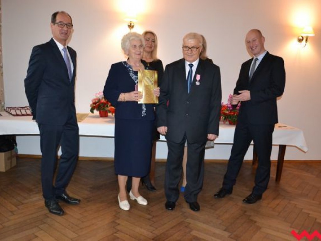 50 lat małżeństwa za nimi! Wśród odznaczonych były dyrektor wrzesińskiego ogólniaka