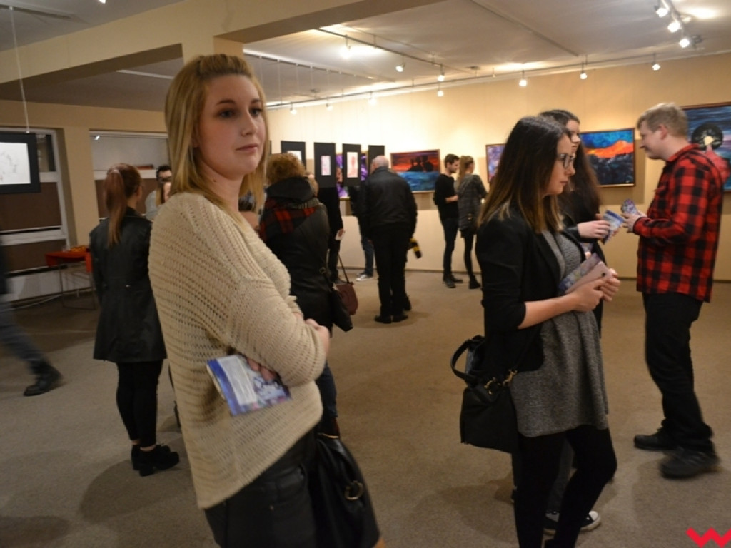 Krzyk emocji w kolorze lawendy. Uzdolniona wrześnianka pokazała swoje prace