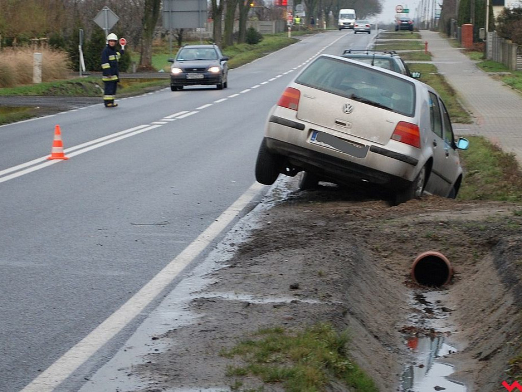 Niebezpiecznie na ulicy Wrzesińskiej w Pyzdrach