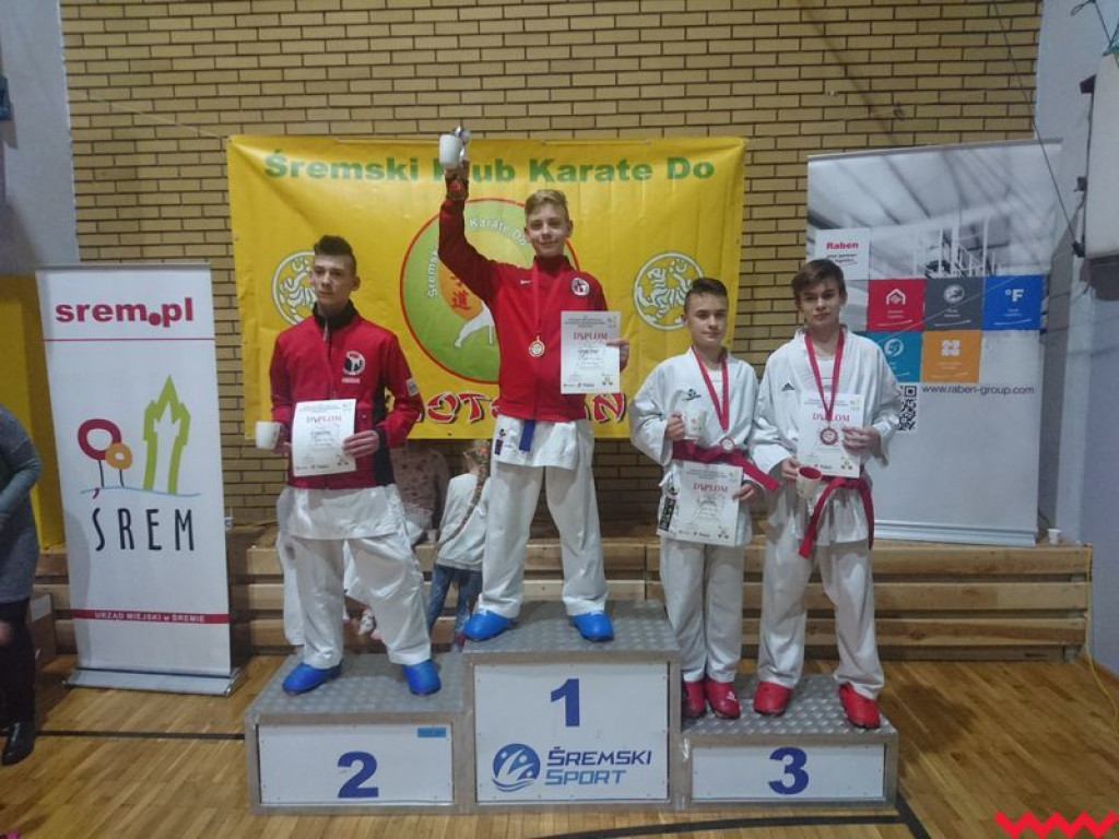 Dwóch młodzików Wrzesińskiego Klubu Karate z miejscem w kadrze Wielkopolski (galeria)