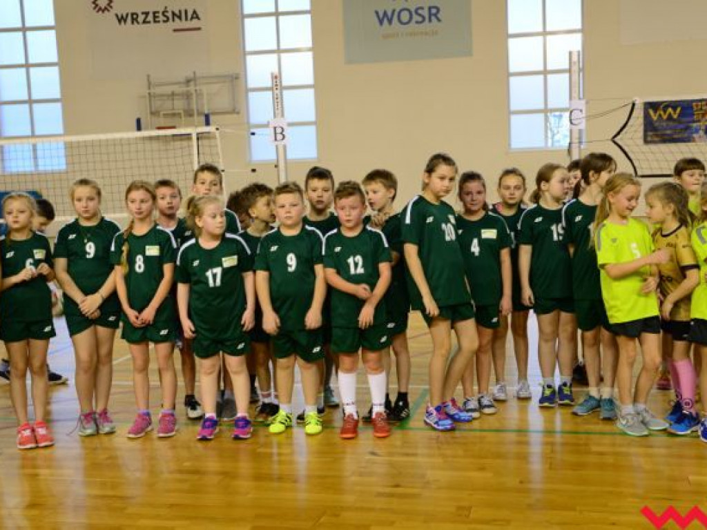 Dzieci pod siatką. Udany Turniej Gwiazdowy we wrzesińskiej „jedynce