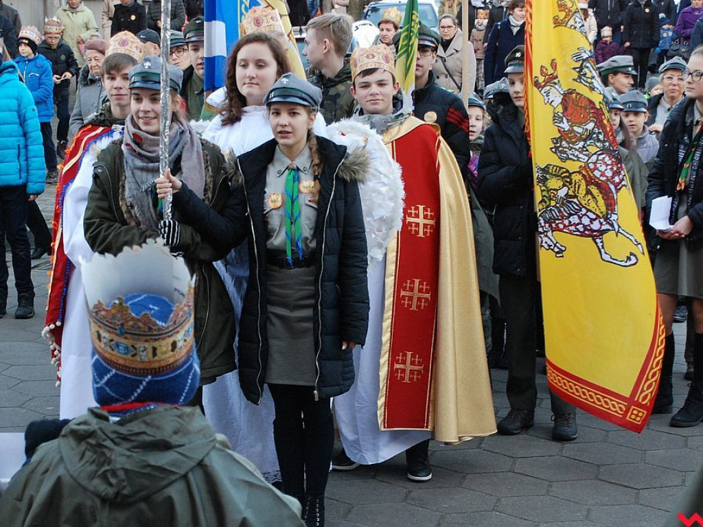 Orszak Trzech Króli przeszedł przez Pyzdry