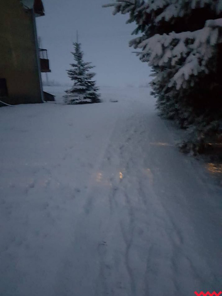 Śnieg, brak prądu i korki - tak wyglądał atak Fryderyki