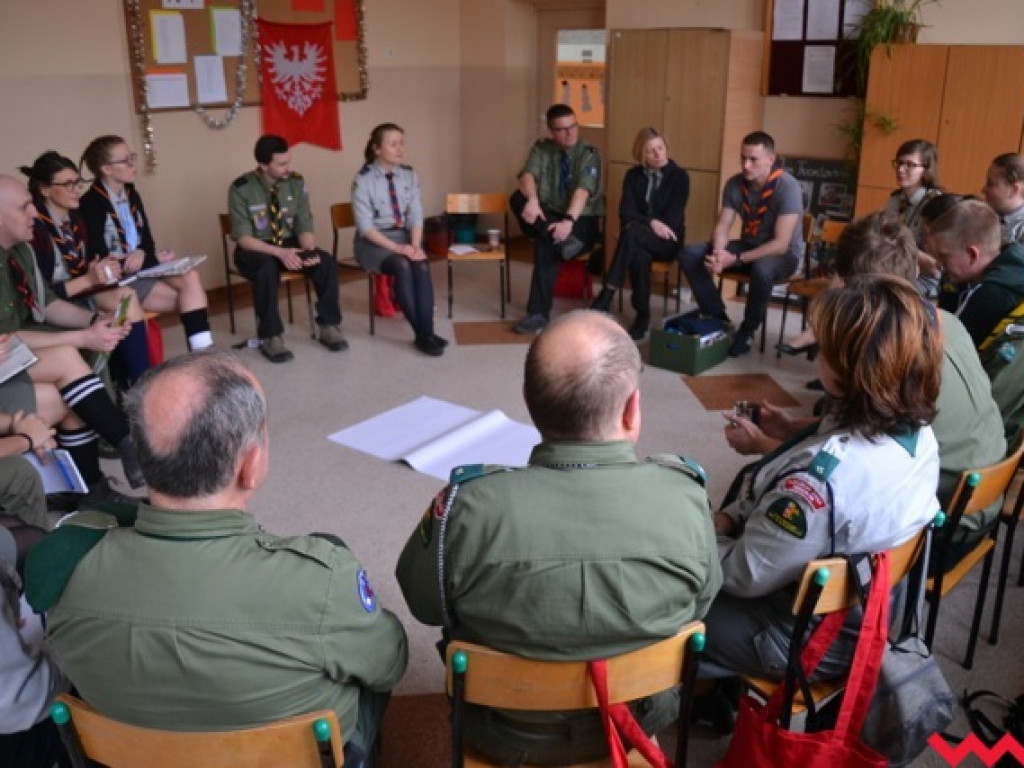 Harcerscy instruktorzy z całej Polski szkolili się we Wrześni