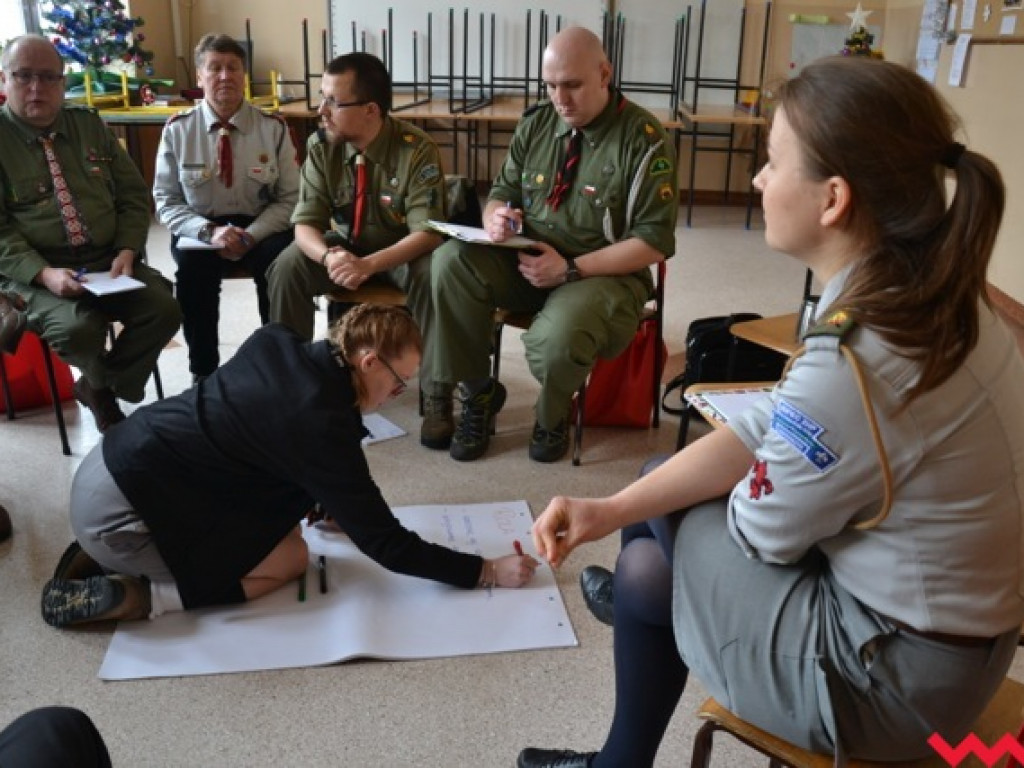 Harcerscy instruktorzy z całej Polski szkolili się we Wrześni