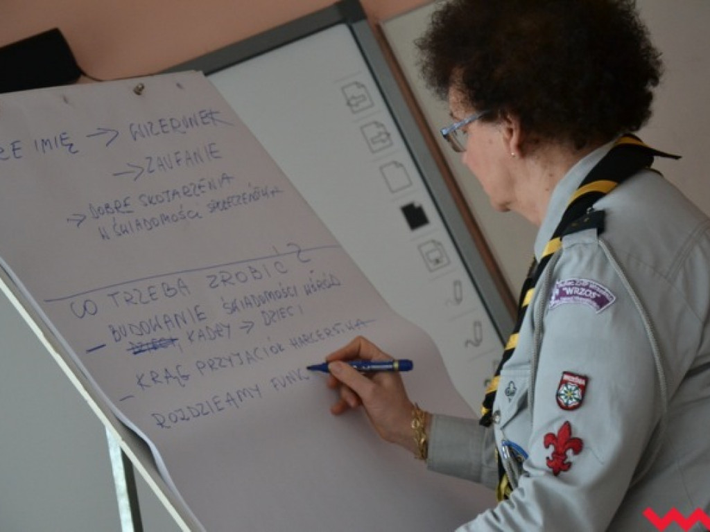 Harcerscy instruktorzy z całej Polski szkolili się we Wrześni
