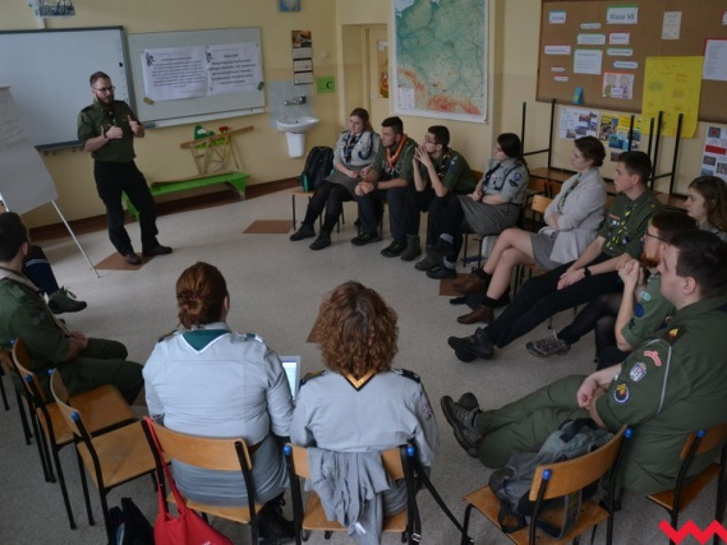 Harcerscy instruktorzy z całej Polski szkolili się we Wrześni