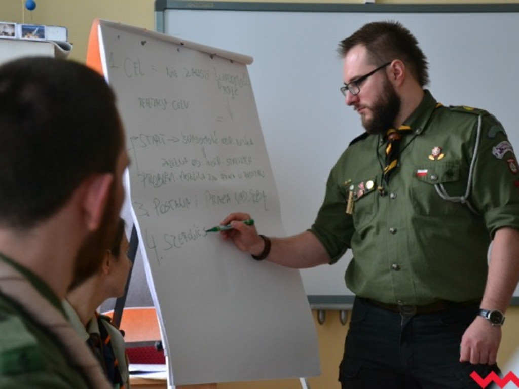 Harcerscy instruktorzy z całej Polski szkolili się we Wrześni