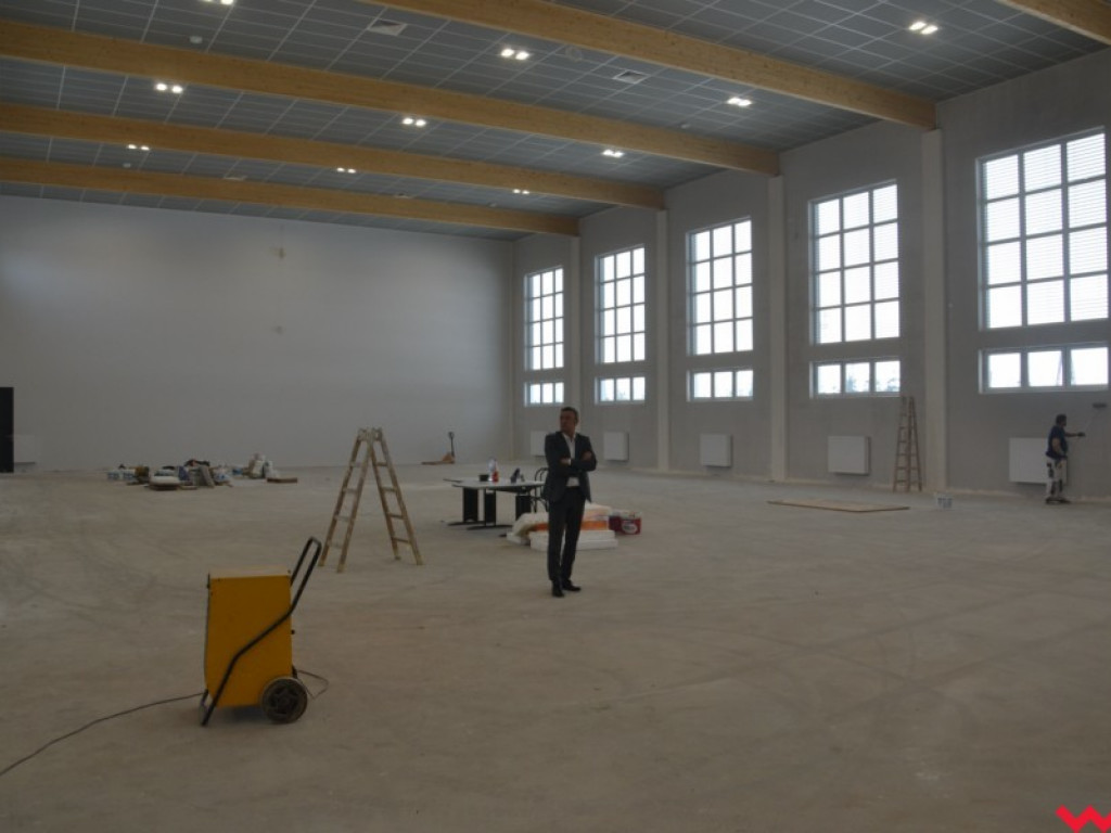 Sala sportowa na ukończeniu. Można już odliczać czas do jej otwarcia