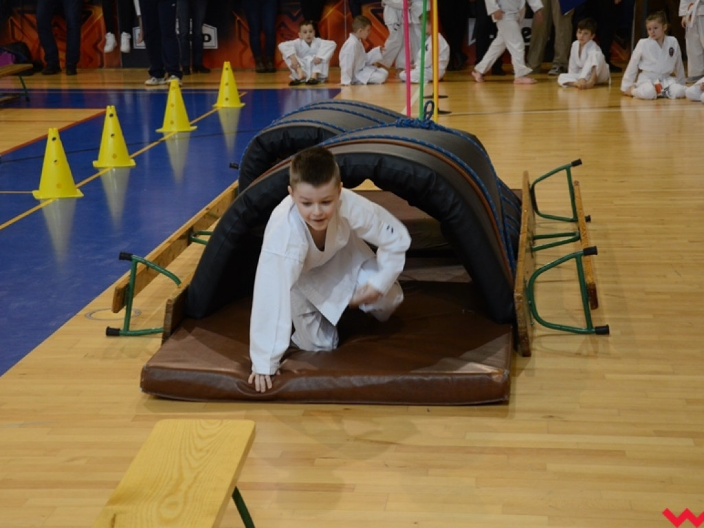 Tatami pełne najmłodszych sportowców. Liga organizacyjnym sukcesem