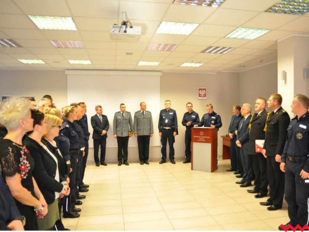 Trzech policjantów z wrzesińskiej komendy przeszło na emeryturę