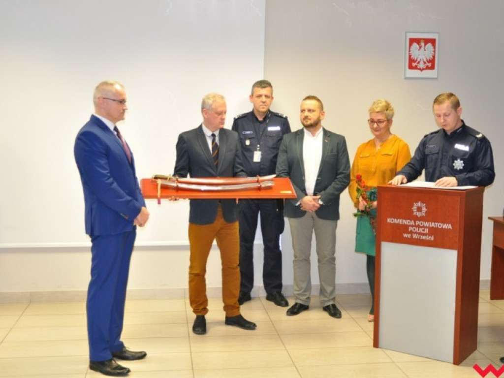 Trzech policjantów z wrzesińskiej komendy przeszło na emeryturę