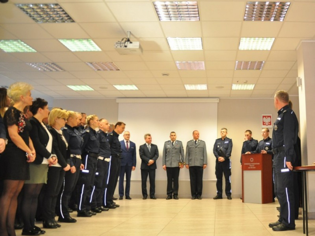 Trzech policjantów z wrzesińskiej komendy przeszło na emeryturę