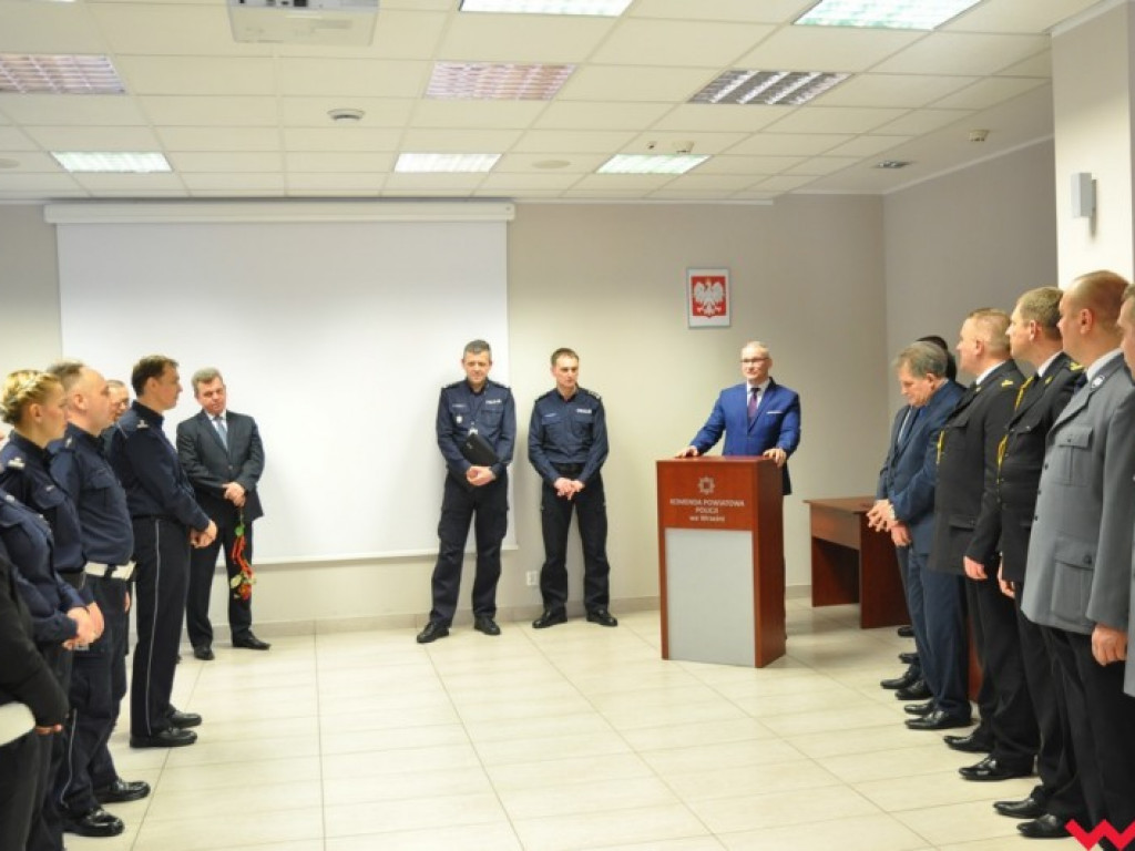 Trzech policjantów z wrzesińskiej komendy przeszło na emeryturę