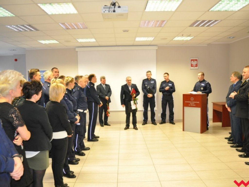 Trzech policjantów z wrzesińskiej komendy przeszło na emeryturę