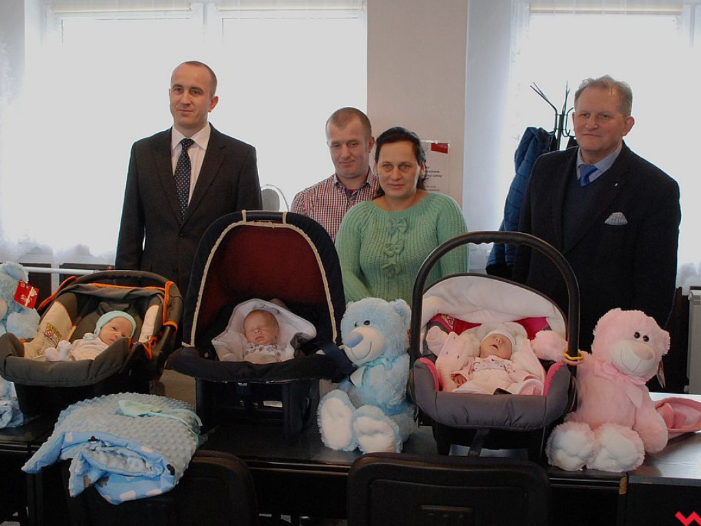 Potrójne szczęście rodziny z Pietrzykowa Kolonii