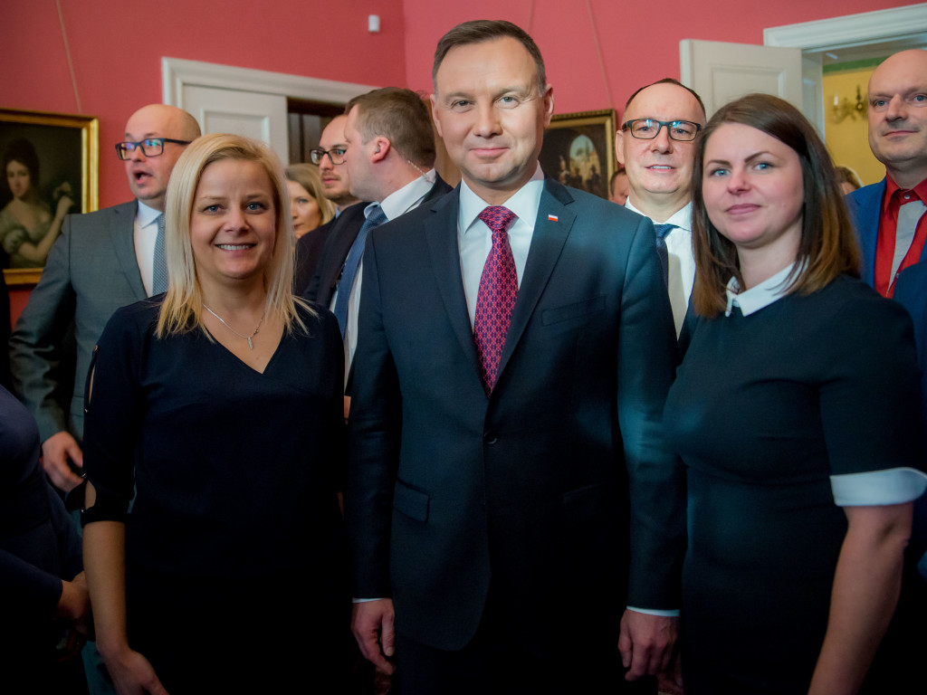 Burmistrz i przewodniczący rady zaprosili prezydenta do Miłosławia