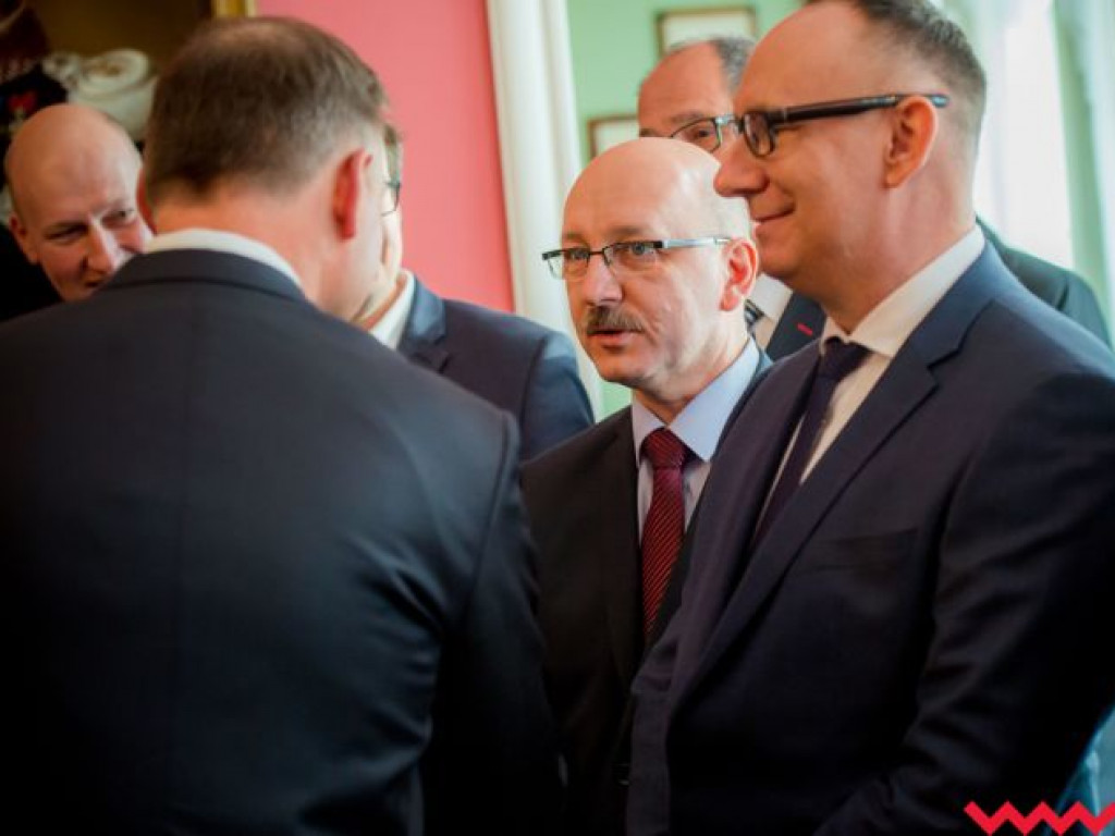 Burmistrz i przewodniczący rady zaprosili prezydenta do Miłosławia