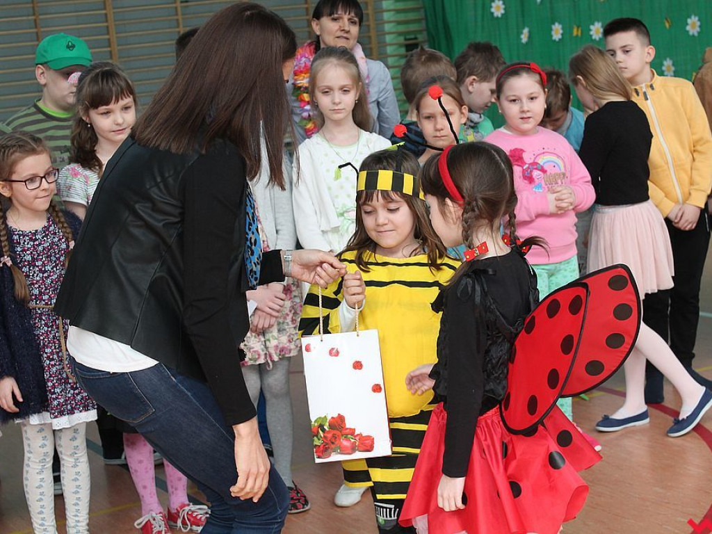 Powitanie wiosny w podstawówce