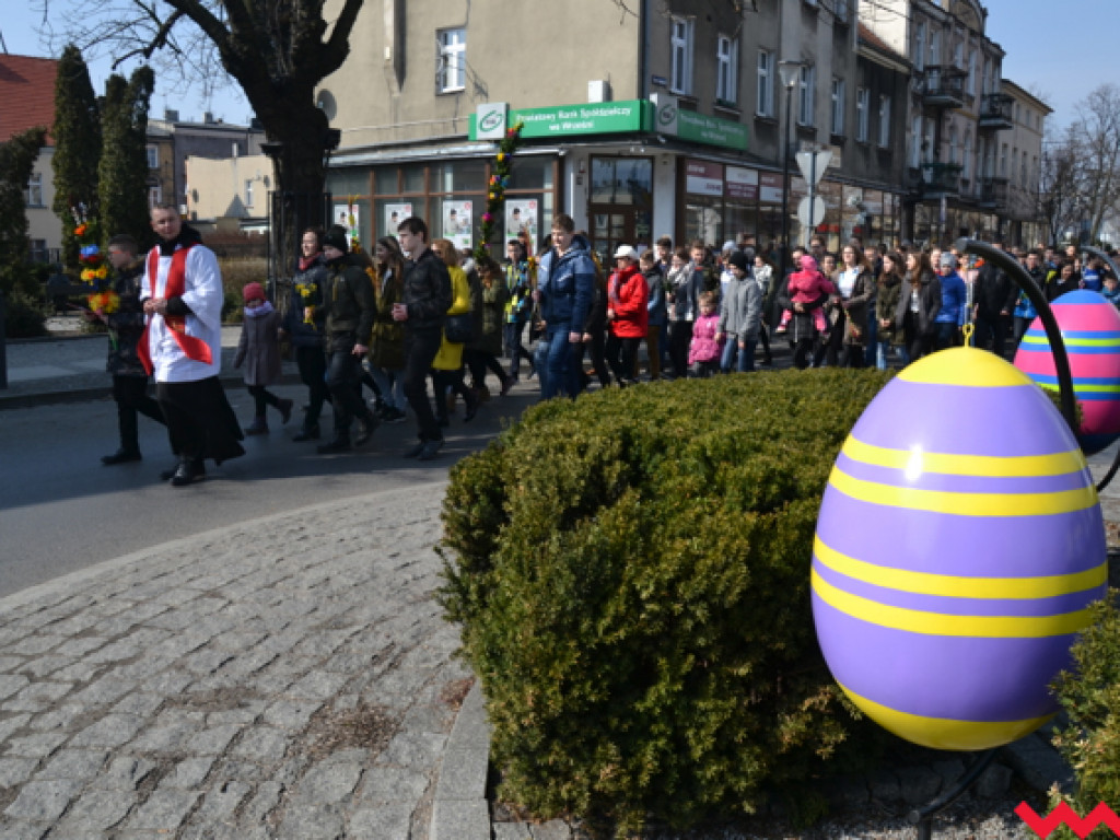 Przez miasto z palmami. Wrzesińska wersja Światowego Dnia Młodzieży