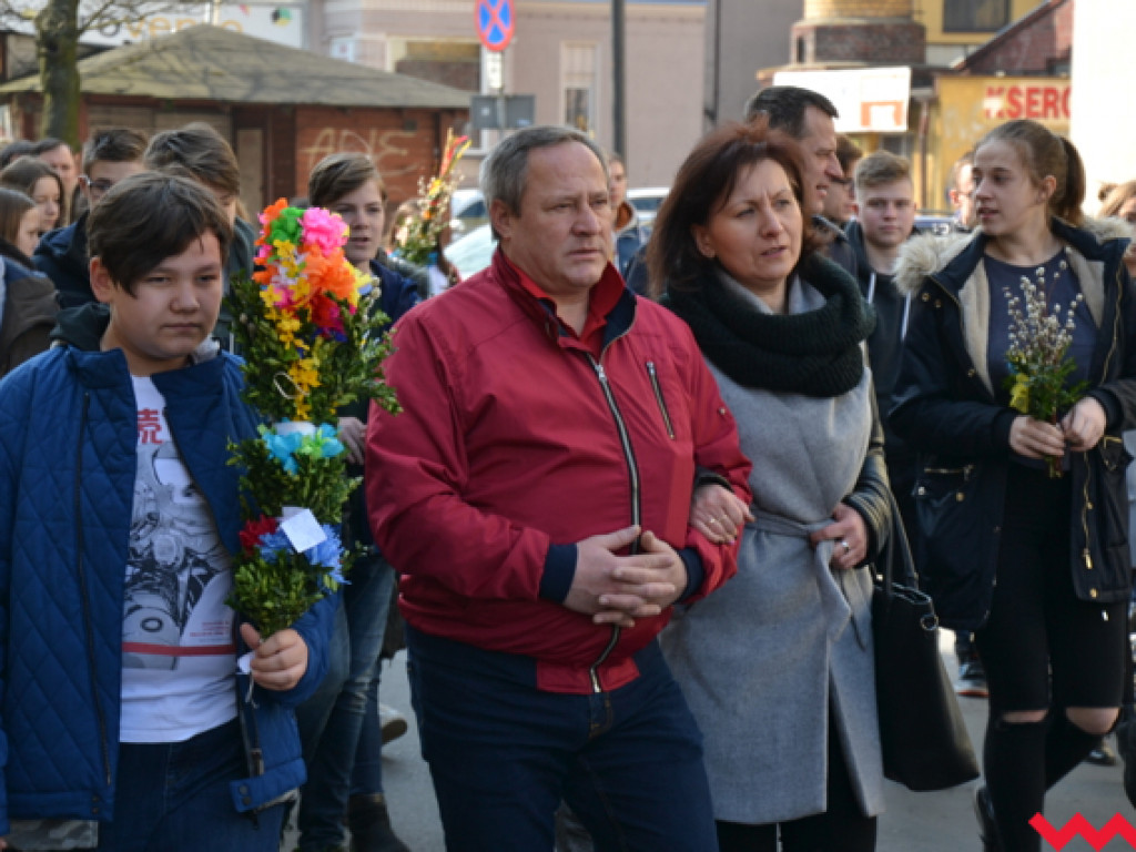 Przez miasto z palmami. Wrzesińska wersja Światowego Dnia Młodzieży