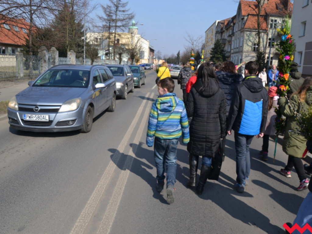 Przez miasto z palmami. Wrzesińska wersja Światowego Dnia Młodzieży