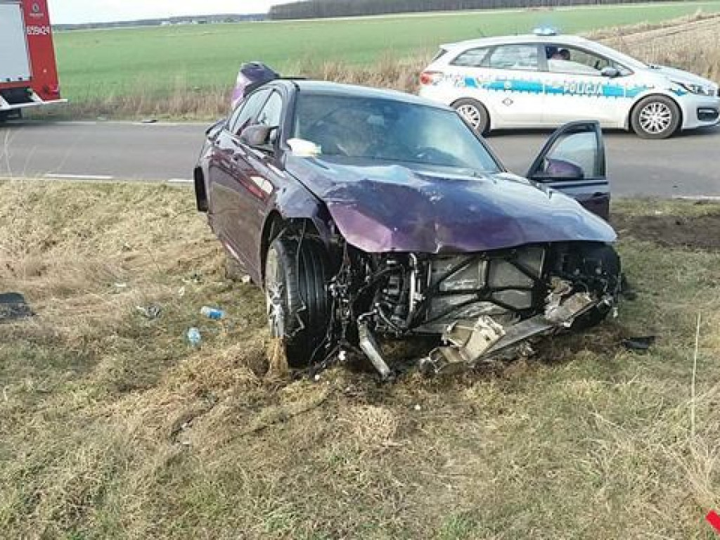 Zderzenie dwóch samochodów. Skończyło się na strachu