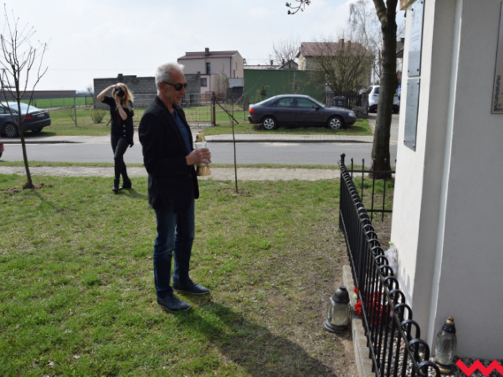 Niemcy pamiętają o tragicznej śmierci Mariana Lewickiego z Borzykowa. Wizyta gościa z Villingen