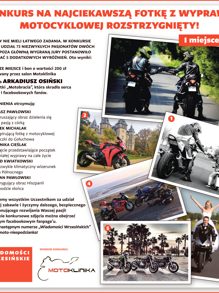 Konkurs na Najciekawszą Fotkę z Wyprawy Motocyklowej rozstrzygnięty!