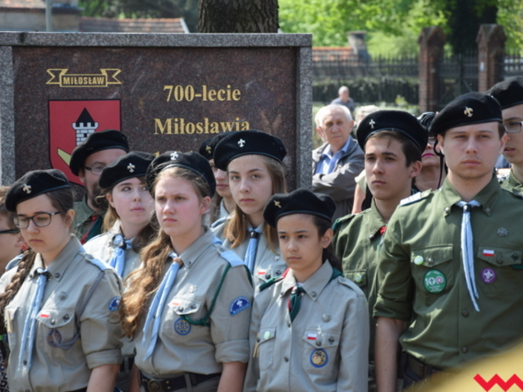 Fantastyczne widowisko przed pałacem Kościelskich w Miłosławiu. Polacy znowu pokonali Prusaków!