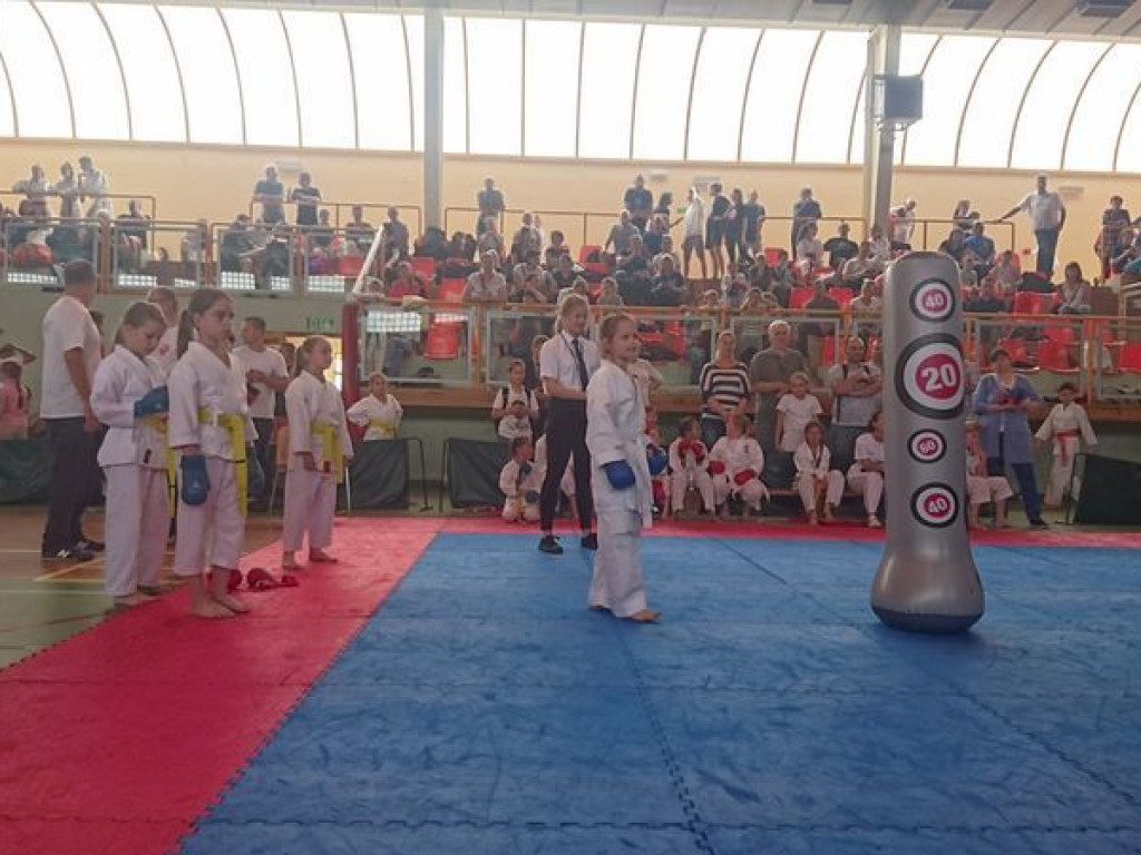 Świetny występ karateków w Igrzyskach Młodzieży Szkolnej. Reprezentanci Wrzesińskiego Klubu Karate zdobywali medale dla sześciu szkół (galeria)