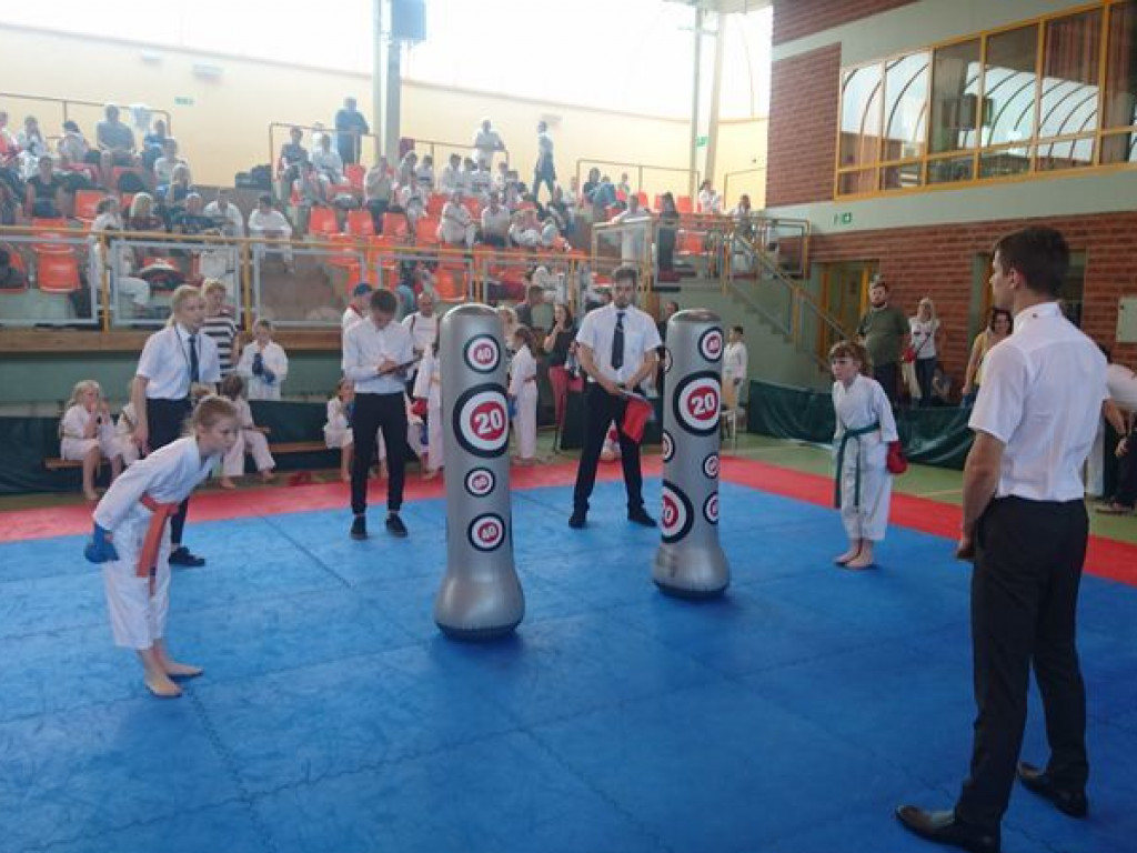 Świetny występ karateków w Igrzyskach Młodzieży Szkolnej. Reprezentanci Wrzesińskiego Klubu Karate zdobywali medale dla sześciu szkół (galeria)