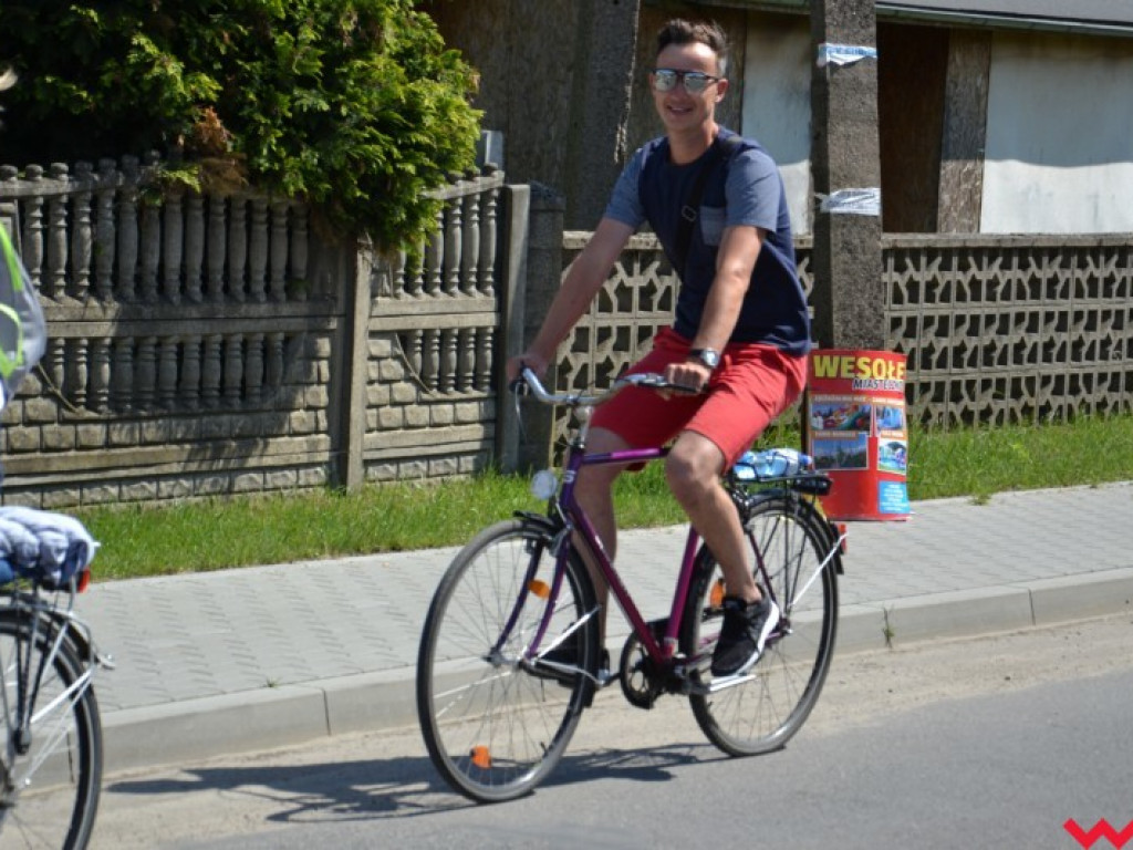Popedałowali razem nieco ponad dwadzieścia kilometrów