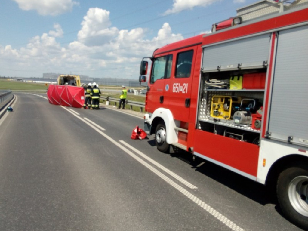 Minuta ciszy i odznaka dla tragicznie zmarłego motocyklisty