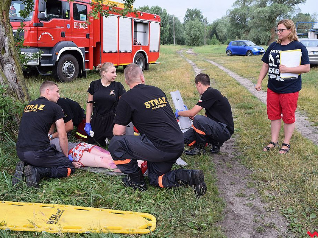 Strażacy ochotnicy z powiatu wrzesińskiego doskonalili umiejętności ratownicze