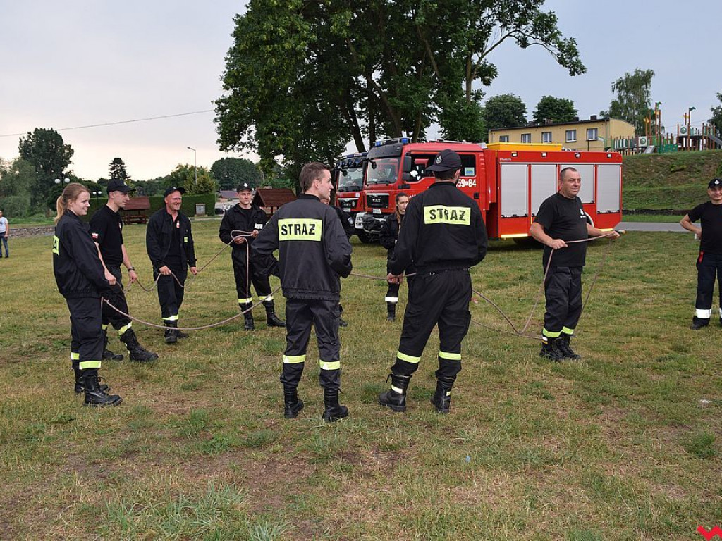 Strażacy ochotnicy z powiatu wrzesińskiego doskonalili umiejętności ratownicze