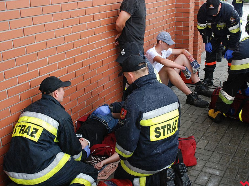 Strażacy ochotnicy z powiatu wrzesińskiego doskonalili umiejętności ratownicze