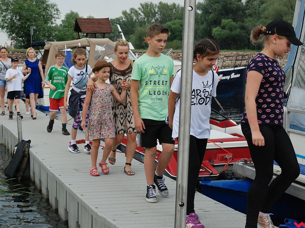 Dzień Dziecka na przystani wodniackiej