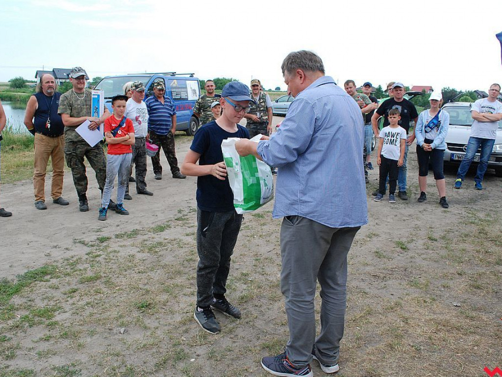 Wędkarskie zmagania o puchar prezesa banku