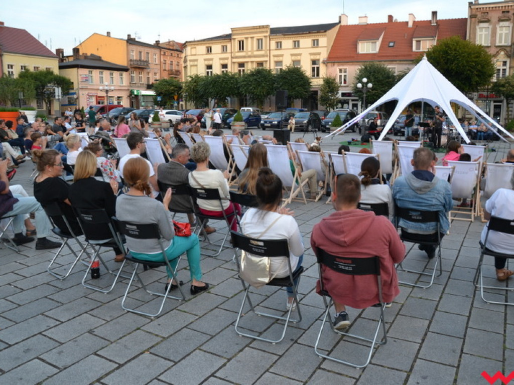 Marek Konarski Funky Night. Jazz zadomowił się na wrzesińskim rynku