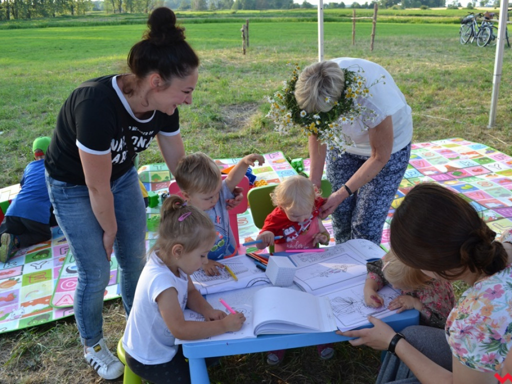 Słowiańska Noc Kupały na łąkach nad Wrześnicą