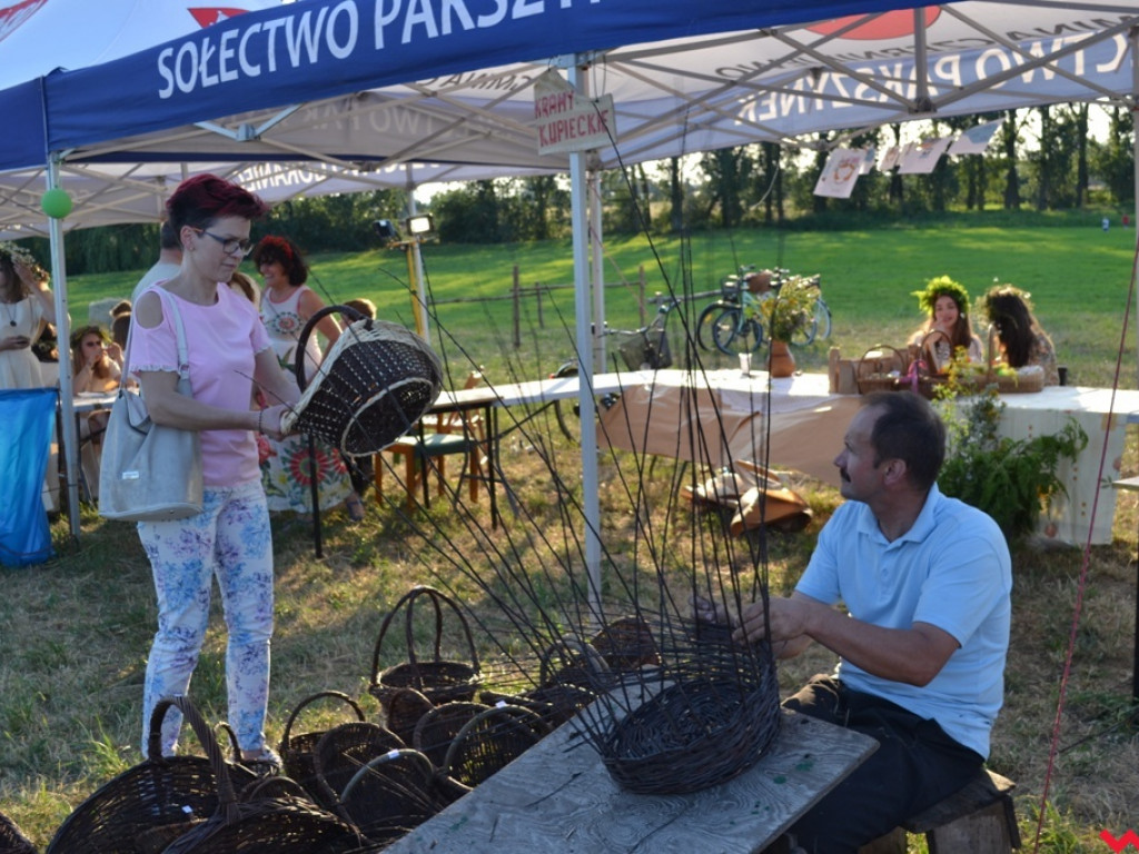 Słowiańska Noc Kupały na łąkach nad Wrześnicą